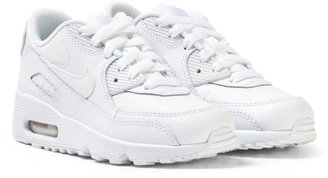 Nike White Air Max 90 Leather Kids Trainers