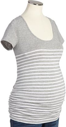 Old Navy Maternity Patterned Scoop-Neck Tees