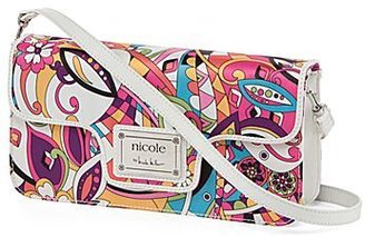 Nicole Miller nicole_by_nm nicole by Bella Flap Handbag