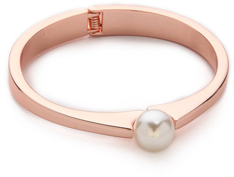 Adia Kibur Imitation Pearl Bangle Bracelet