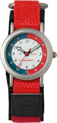 Great Little Trading Co Time Teacher Kids' Watch, Red