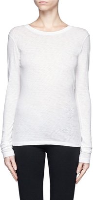 Rag and Bone 3856 RAG & BONE/JEAN Long sleeve cotton T-shirt