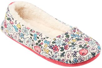 Joules Girl`s ditsy floral slippers