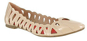 Mia Nomad" Casual Flats with Cut Out Detail