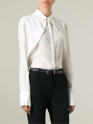 Alexander McQueen pleated blouse