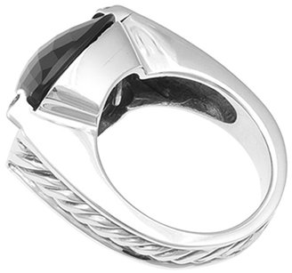 David Yurman Diamond & Onyx Ring