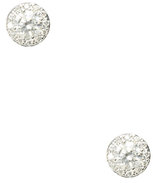 14K White Gold & 0.90 Total Ct. Diamond Stud Earrings