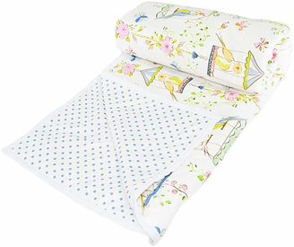 Lullaby Linen Bluebird Comforter, Cot