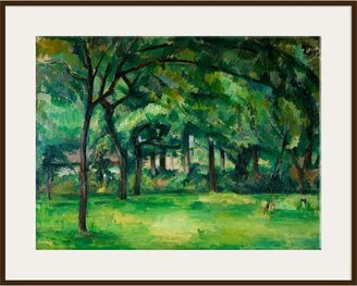 John Lewis & Partners The Courtauld Gallery, Paul Cezanne - Farm in Normandy, Summer (Hattenville) Print