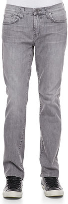 J Brand Jeans Five-Pocket Slim Fit Jeans, Dark Gray