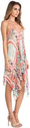 Twelfth St. By Cynthia Vincent By Cynthia Vincent Multi Strap Handkerchief Dress