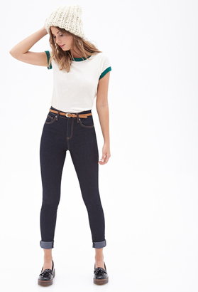 Forever 21 High-Waisted - Skinny Jeans