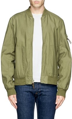 ALEX MILL Cotton bomber jacket