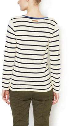 Trovata Nautical Stripe Cotton Sweater