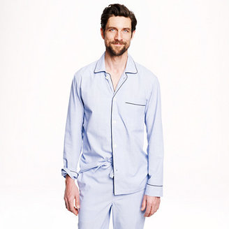 J.Crew Cotton poplin pajama set