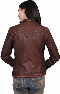 Scully Soft Lambskin Jacket L988 (Women's)