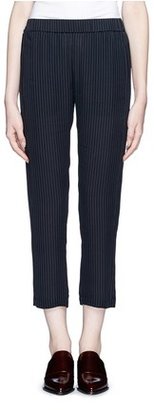 Nobrand 'Korene' cropped pinstripe silk pants