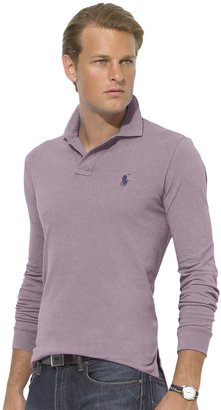 Polo Ralph Lauren Custom Fit Long Sleeve Polo Shirt