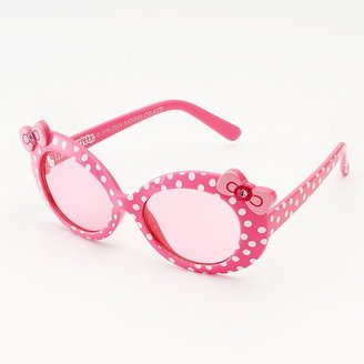 Hello Kitty dot round sunglasses by riviera - girls