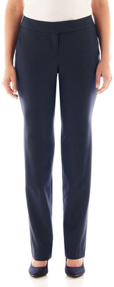 JCPenney Worthington Modern Straight Pants - Petite