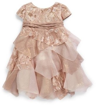 Biscotti 'Good as Gold' Party Dress (Baby Girls)