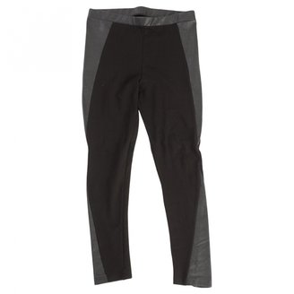 Topshop Black Synthetic Trousers