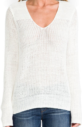 Joie Flanna Linen Sweater