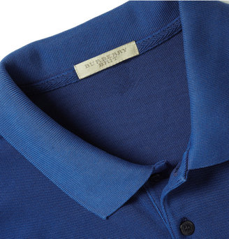 Burberry Cotton-Piqué Polo Shirt