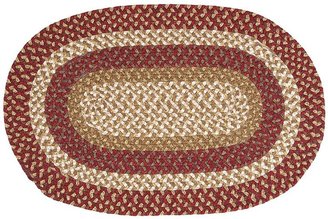 Colonial Mills Country Kitchen Braided Reversible Rug - 4' x 6' Oval