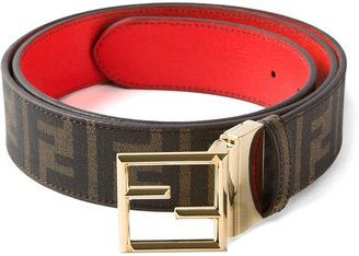Fendi logo pattern belt