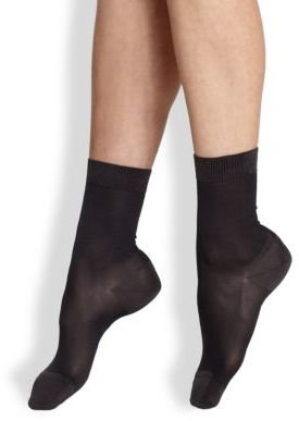 Maria La Rosa Semi-Sheer Ankle Socks