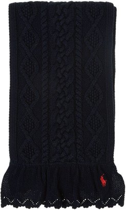 Polo Ralph Lauren Girl`s cable knit scarf