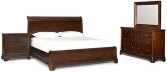 Martha Stewart Bedroom Furniture, Larousse California King 3 Piece Set (Bed, Dresser and Nightstand)