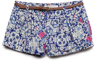 Forever 21 girls Floral Print Woven Shorts (Kids)
