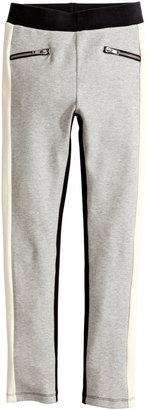 H&M Sweatshirt Leggings - Gray - Kids