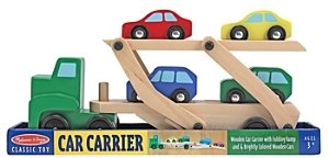 Melissa & Doug Toddler Boys' Car Carrier - Ages 3+