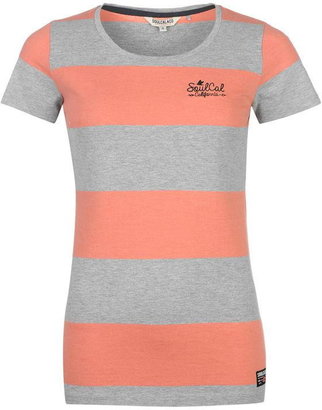 Soul Cal SoulCal Yarn Dye Stripe T Shirt Ladies