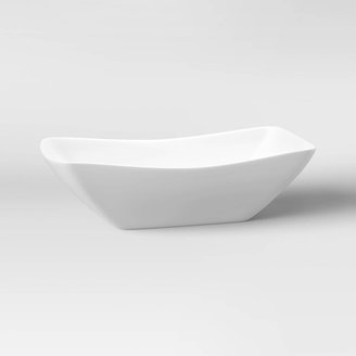 Threshold 96oz Porcelain Swerve Serving Bowl
