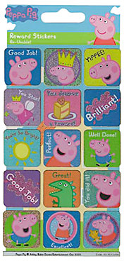 Peppa Pig Paper Projects Reward Stickers