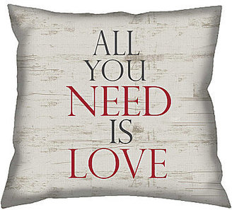 JCPenney All You Need Is Love Decorative Pillow