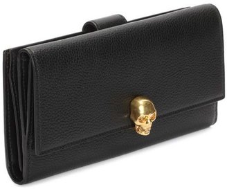 Alexander McQueen Skull Leather Wallet