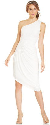 JS Boutique One-Shoulder Lace Dress