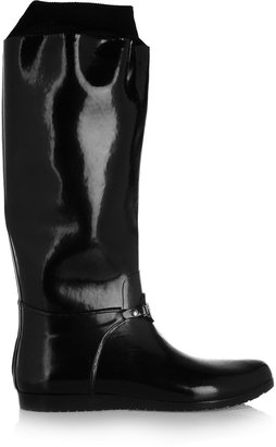 DKNY Vanessa embellished rubber rain boots