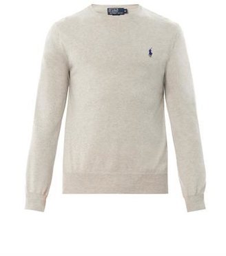 Polo Ralph Lauren Slim-fit crew-neck cotton sweater