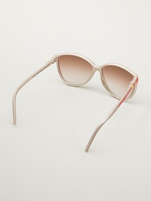 Balenciaga Vintage 80s bi-colour sunglasses