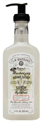 JR Watkins Naturals Moisturizing Hand Soap Sweet Grass & Citron