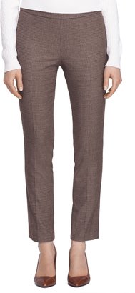 Brooks Brothers Lucia Fit Slim Check Trousers