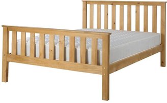 Airsprung Coniston Solid Pine High Foot End Bed Frame