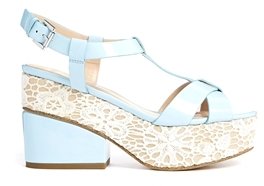 ASOS HAPPILY EVER AFTER Heeled Sandals - Blue
