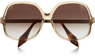 Victoria Beckham Square-frame acetate sunglasses